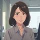 羞羞漫画内容总监林晓雯，短发职业女性，温和自信的表情，办公室环境